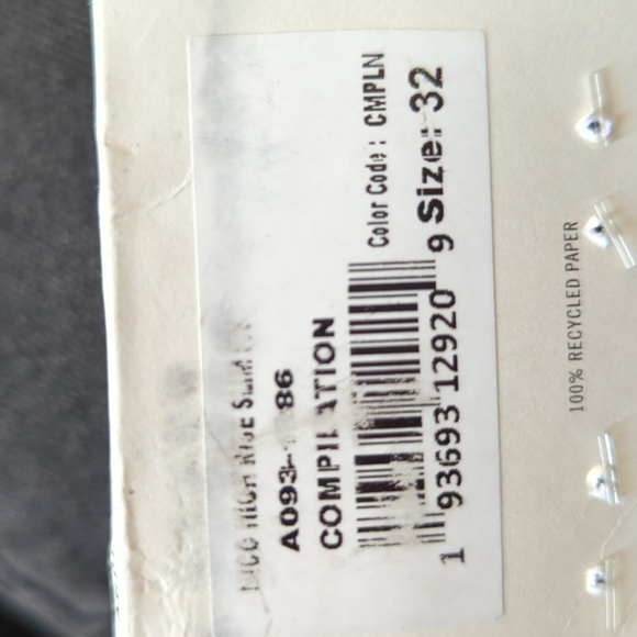 Agolde Nico High Rise Slim Fit Jeans Compilation Washed Black 32 - Picture 16 of 16